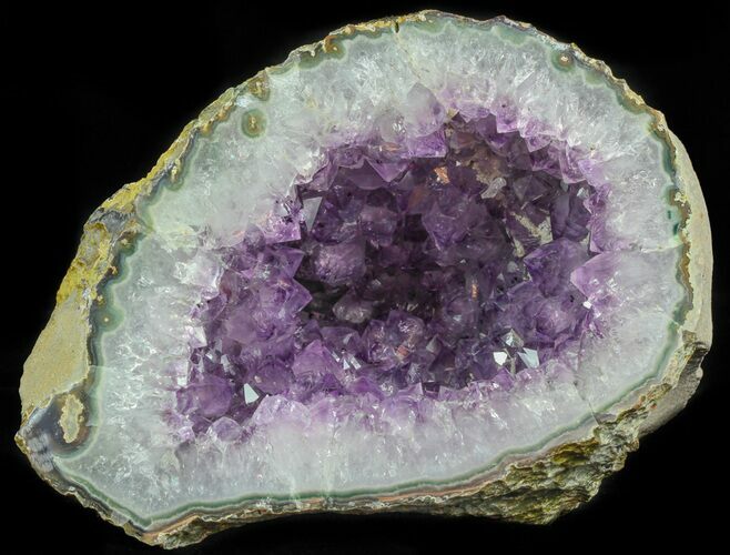 Sparkling Purple Amethyst Geode - Uruguay #57208